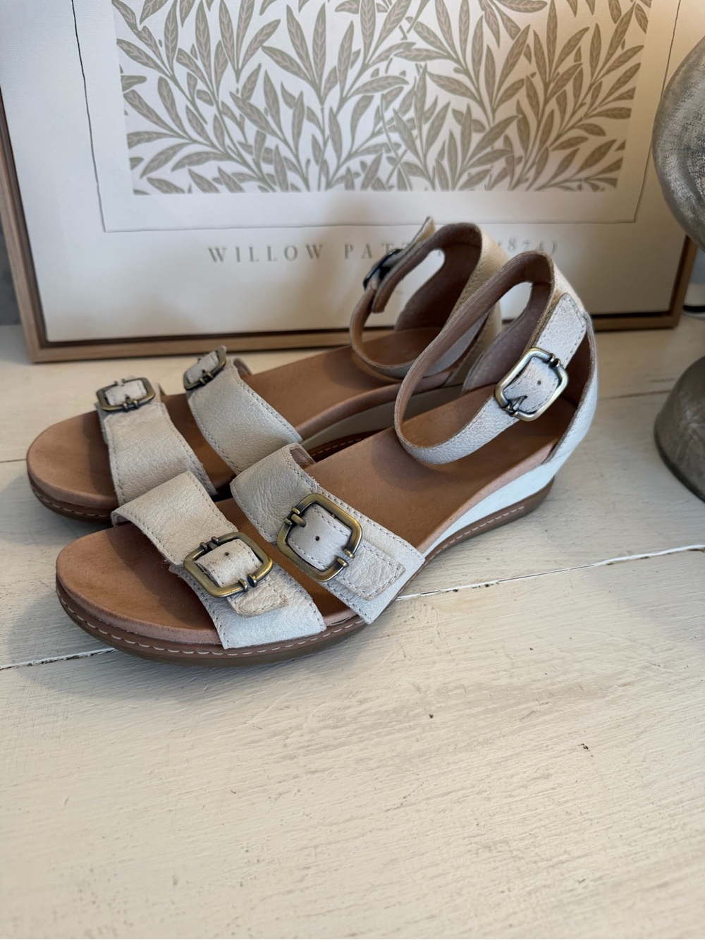 Dansko Ankle-Strap Buckle Sandals